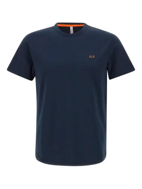 logo-embroidered T-shirt by SUN68