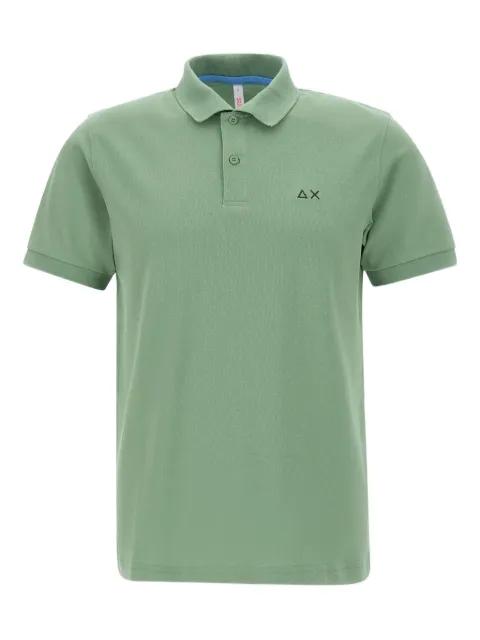 logo-embroidered polo shirt by SUN68