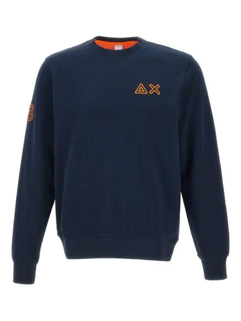 logo-embroidered sweatshirt by SUN68