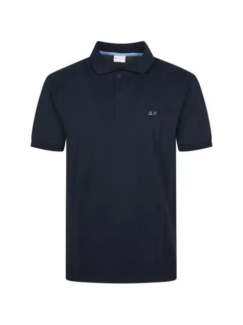 logo-embroidery polo shirt by SUN68