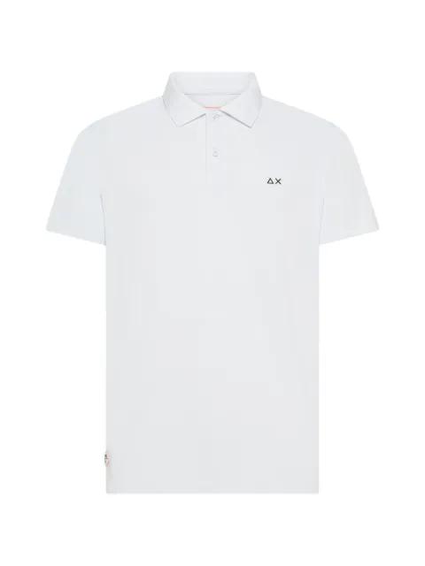 logo-patch short-sleeve polo shirt by SUN68