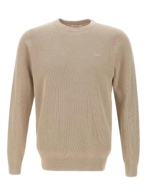 ribbed crew-neck jumper by SUN68