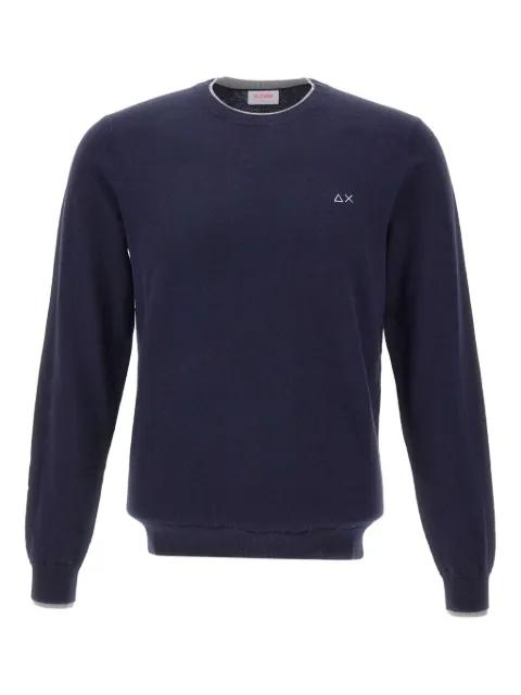 ribbed crew-neck sweater by SUN68