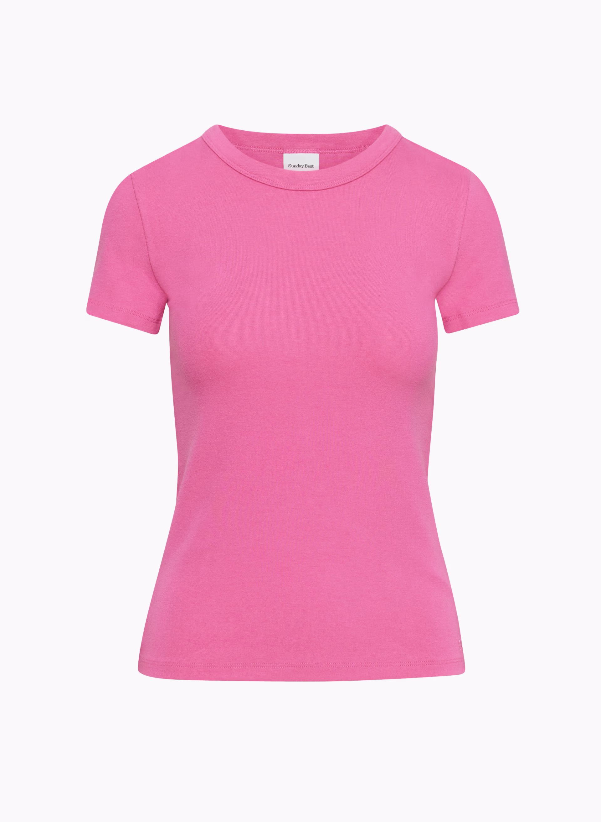 BESTHUG™ LITTLE RIBBED HIP T-SHIRT by SUNDAY BEST