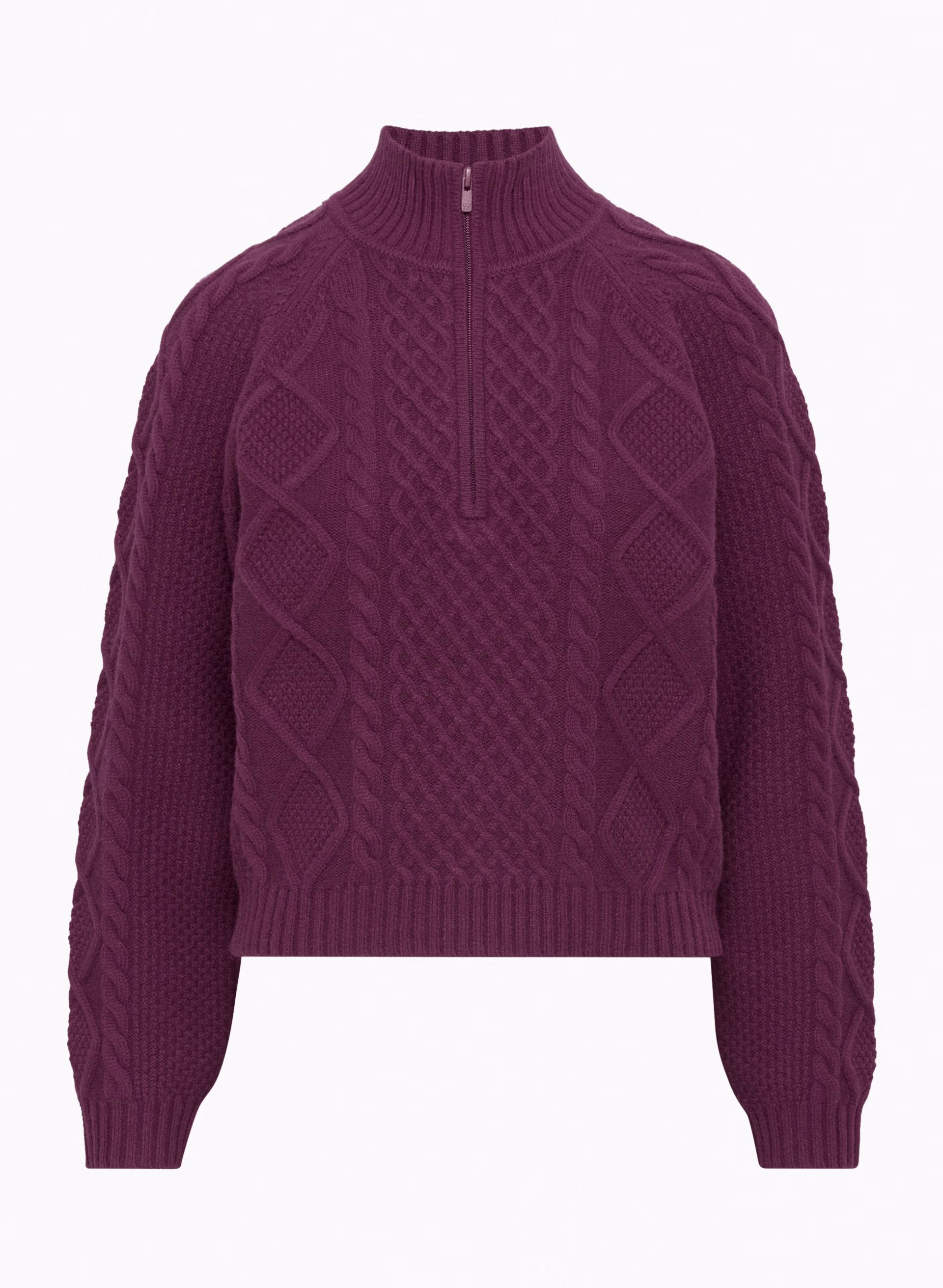 BOREAL 1/4 ZIP SWEATER by SUNDAY BEST