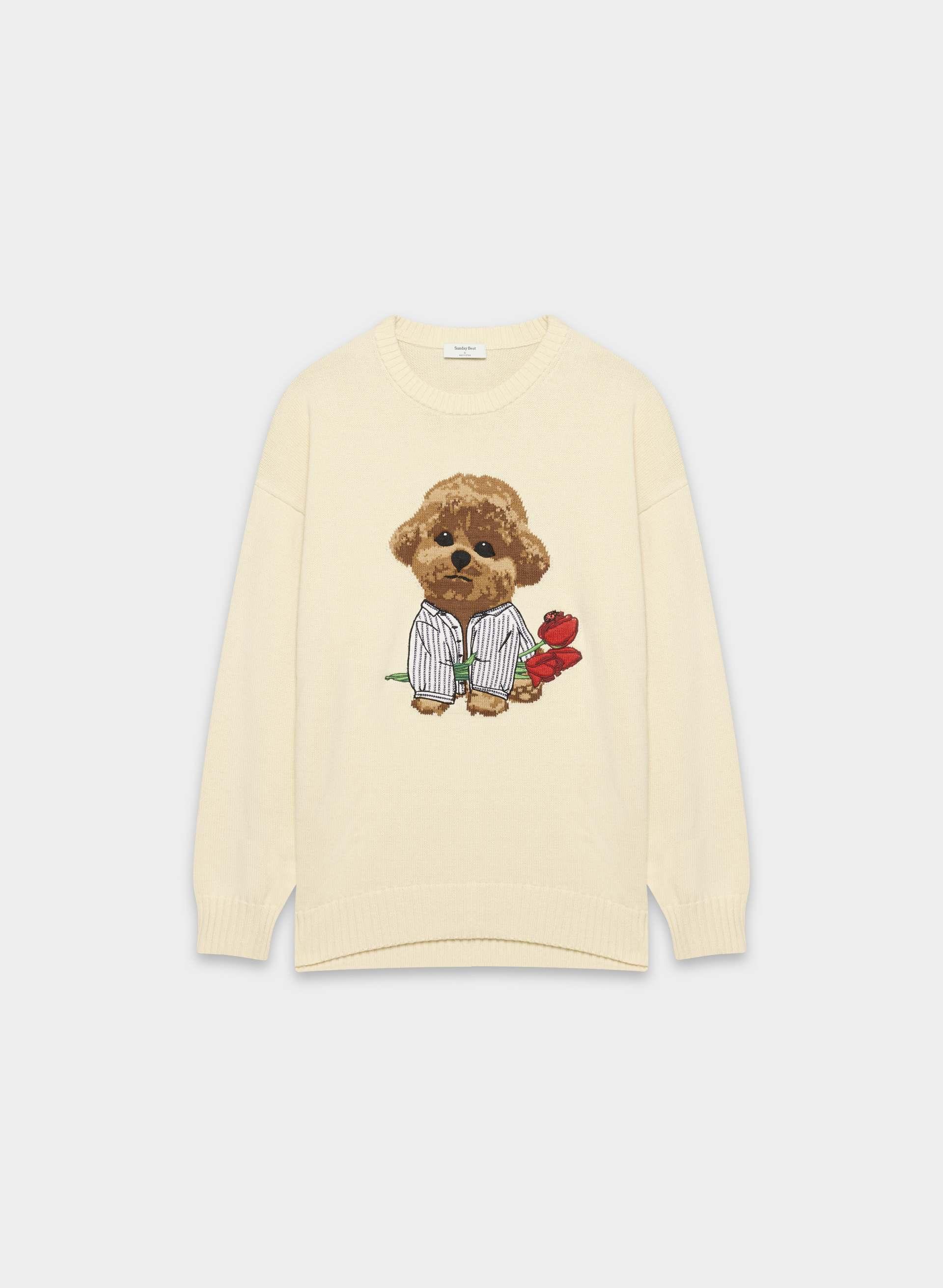 COTTON CHARM™ PEGGY ICON SWEATER by SUNDAY BEST