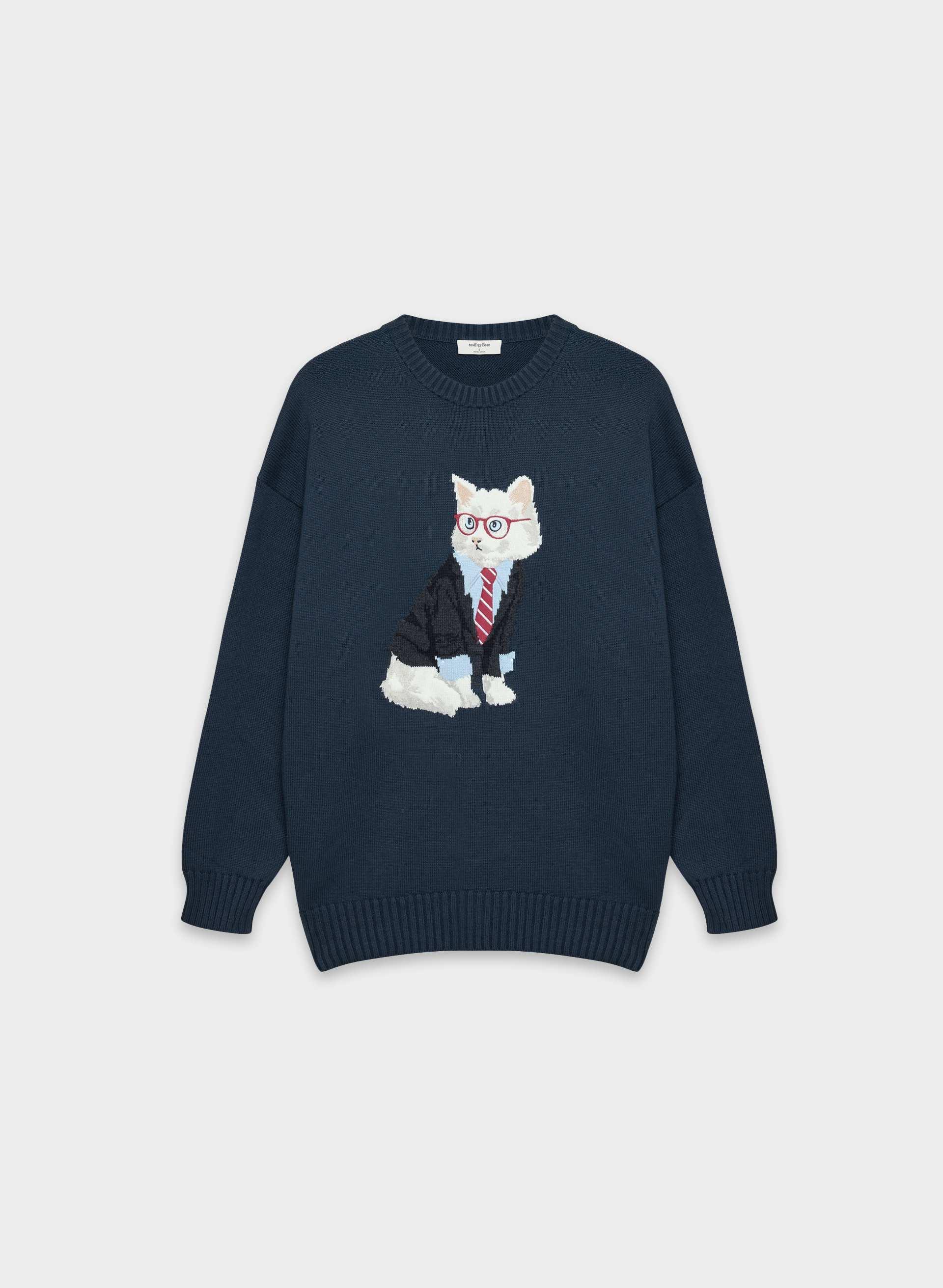 COTTON CHARM™ PEGGY ICON SWEATER by SUNDAY BEST