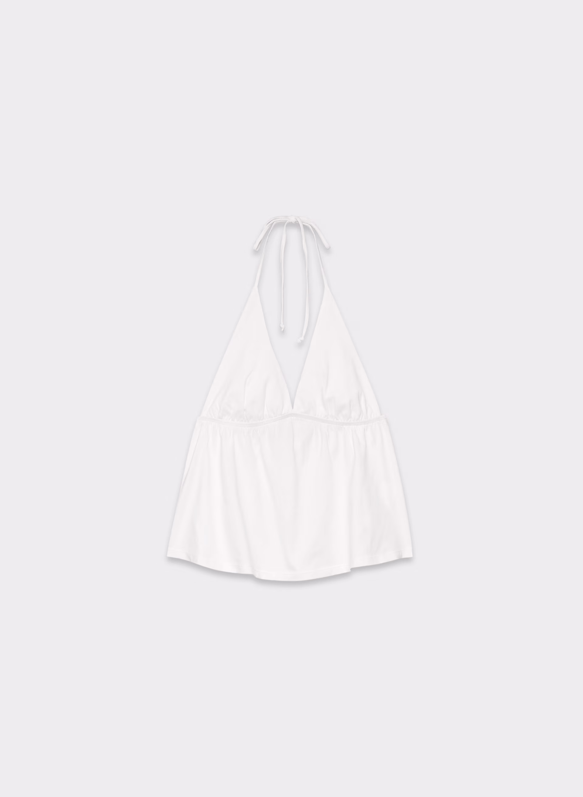NEW COTTONWHISK™ CARO HALTER TOP by SUNDAY BEST