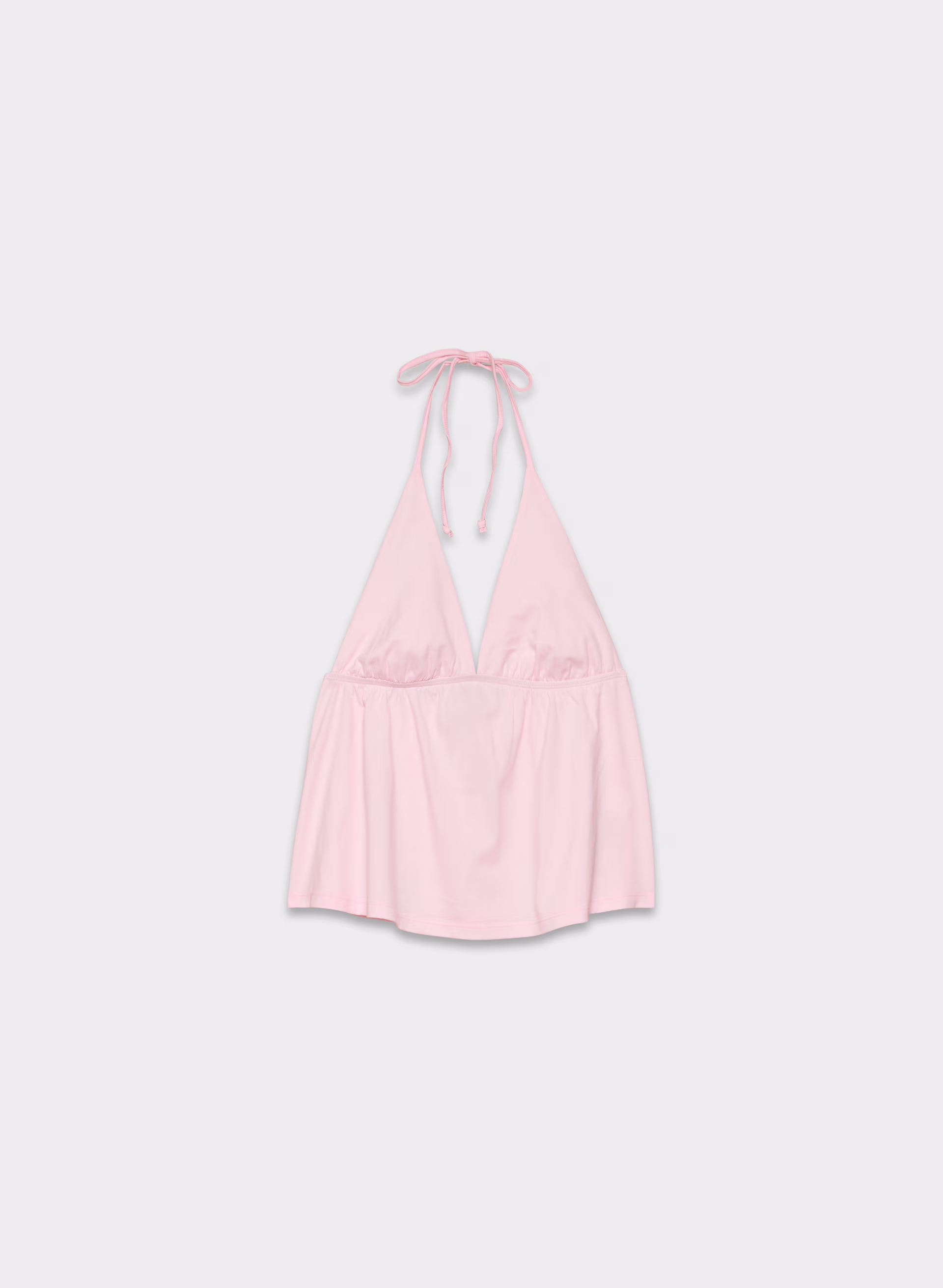 NEW COTTONWHISK™ CARO HALTER TOP by SUNDAY BEST