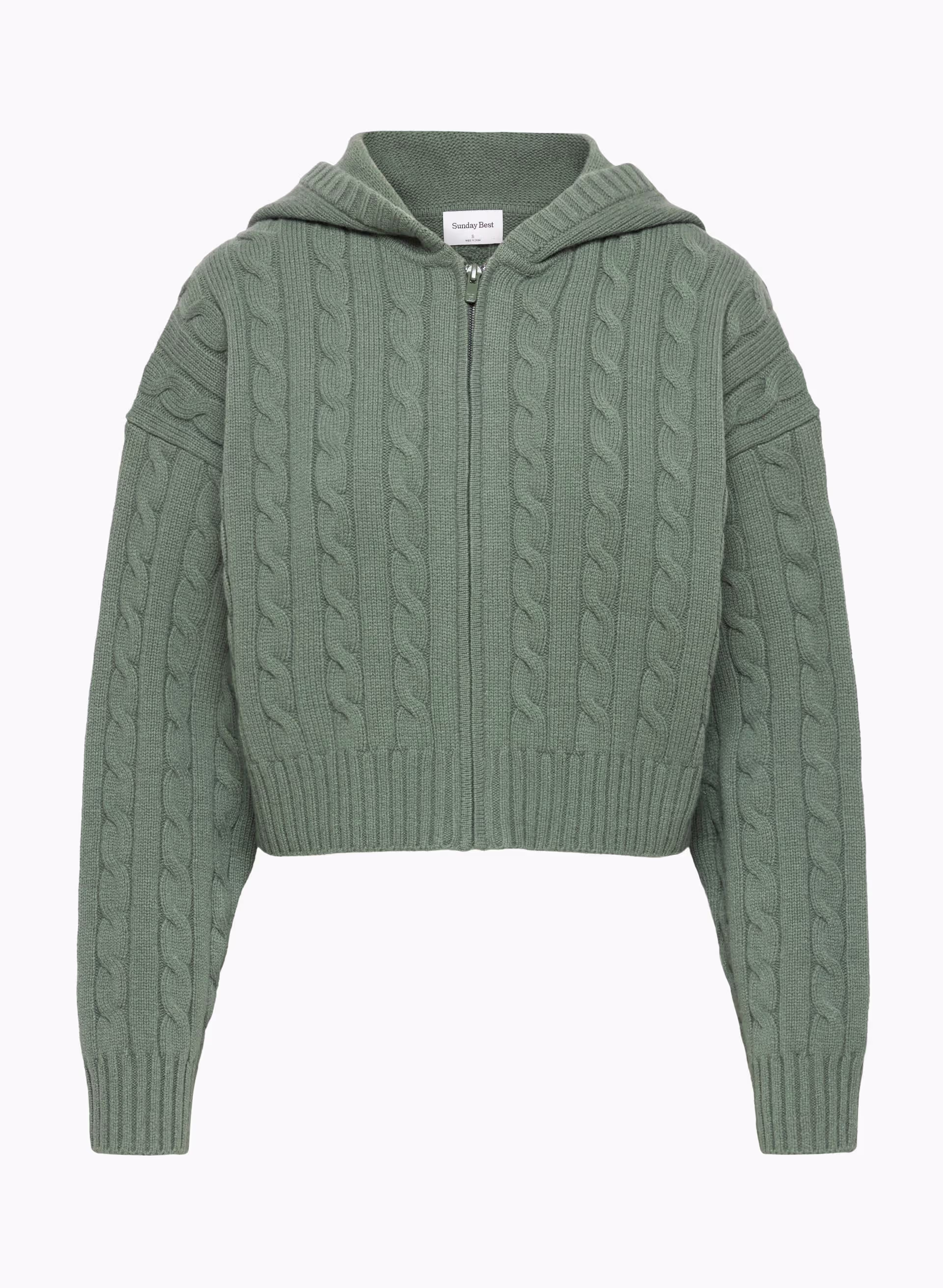 OCTAVIA ZIP HOODIE by SUNDAY BEST