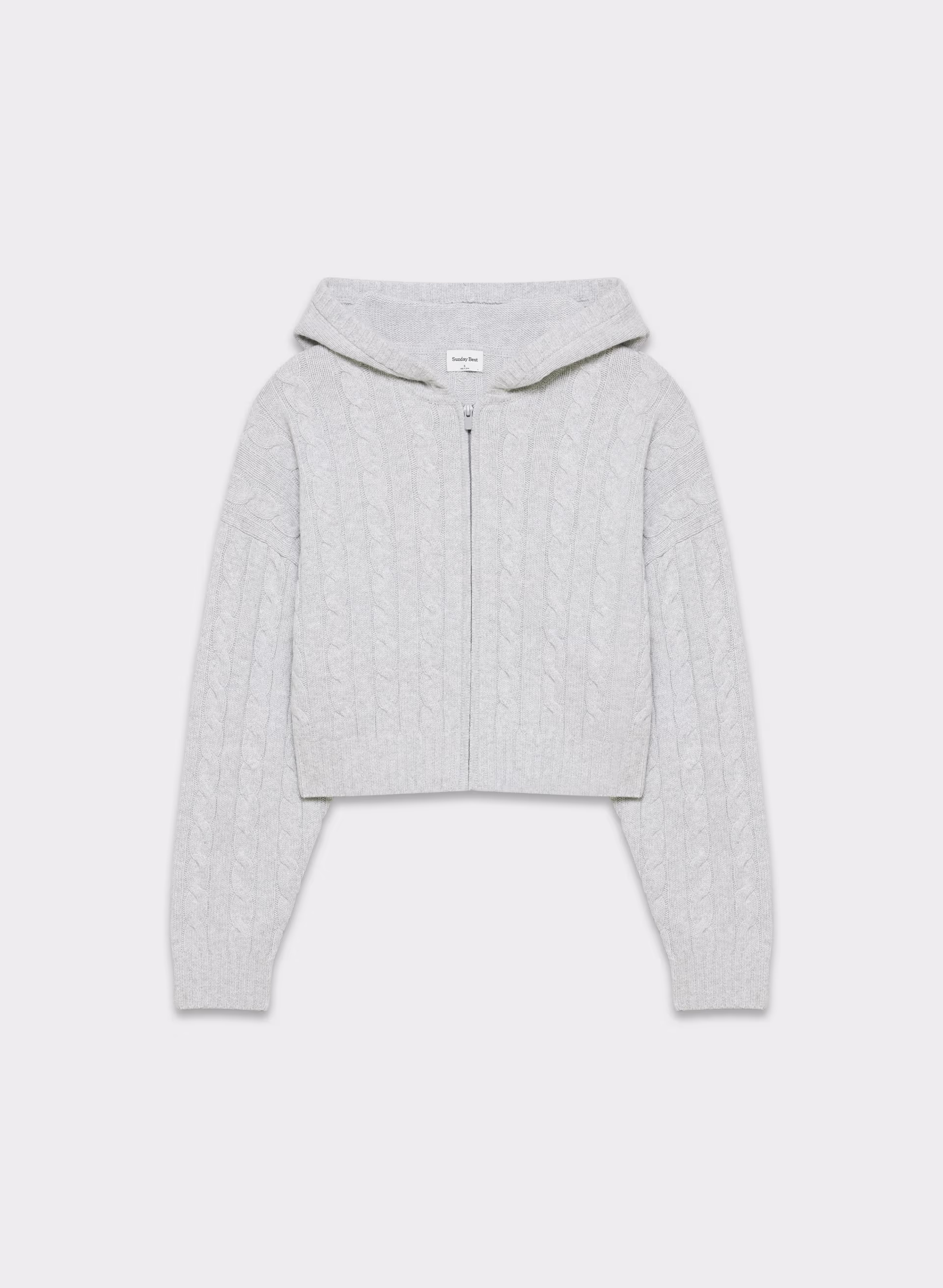 OCTAVIA ZIP HOODIE by SUNDAY BEST