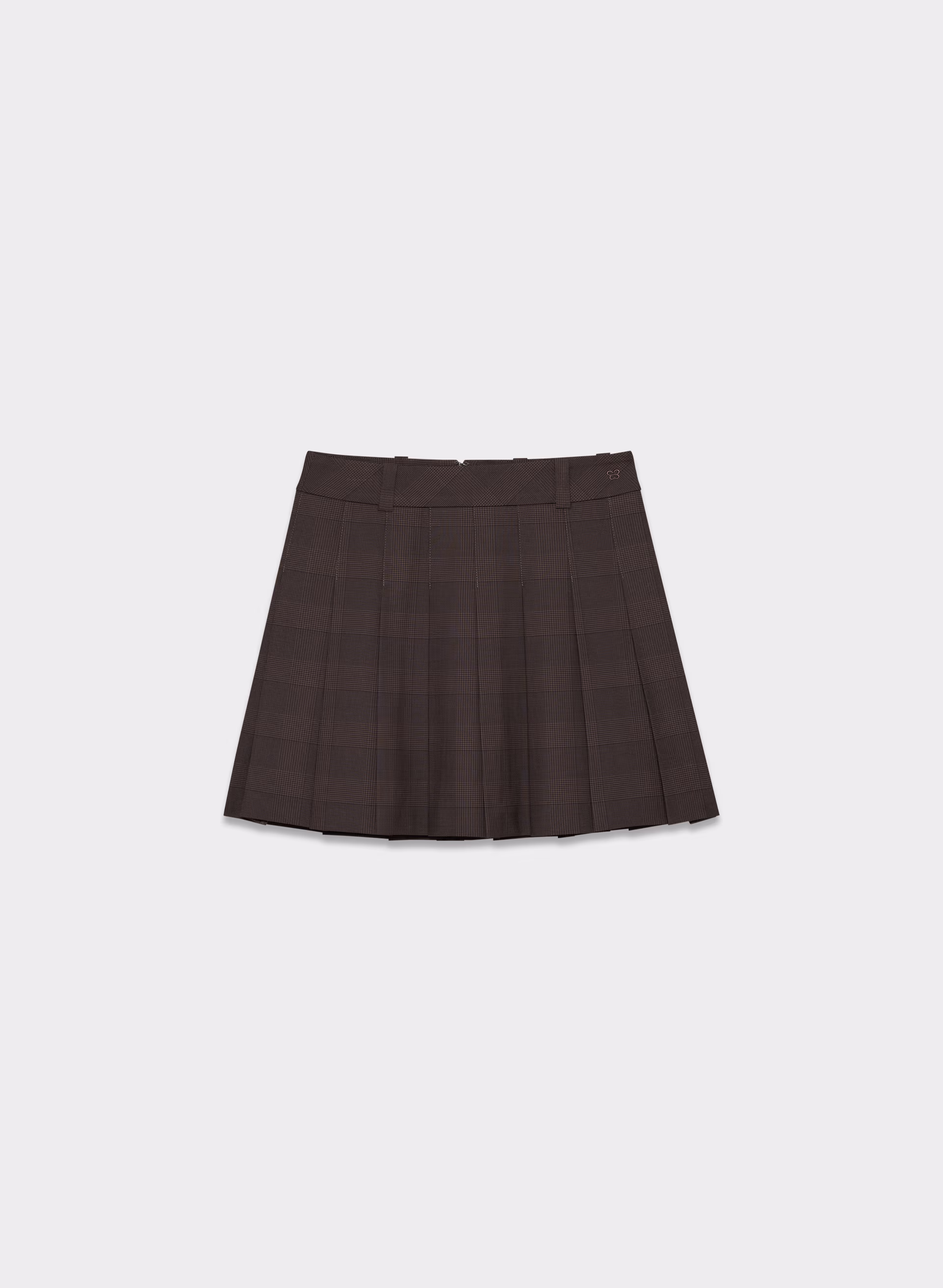 OLIVE MICRO SKIRT by SUNDAY BEST