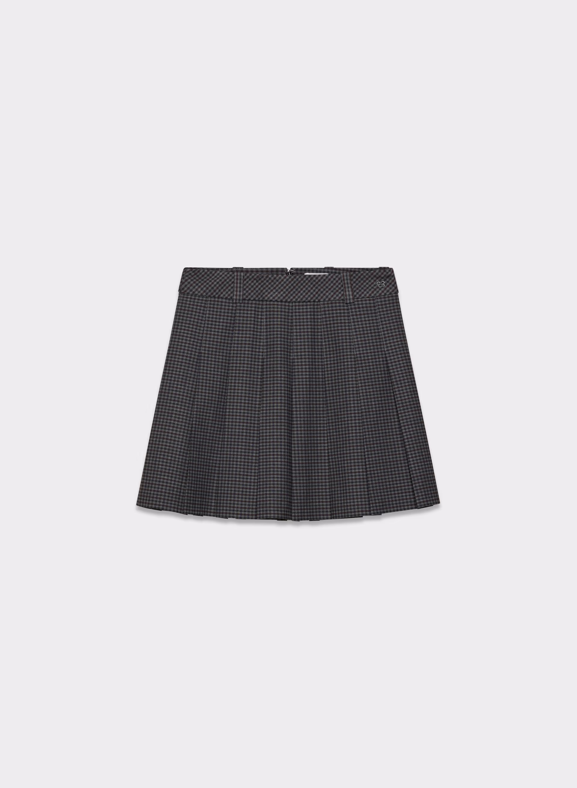 OLIVE MICRO SKIRT by SUNDAY BEST