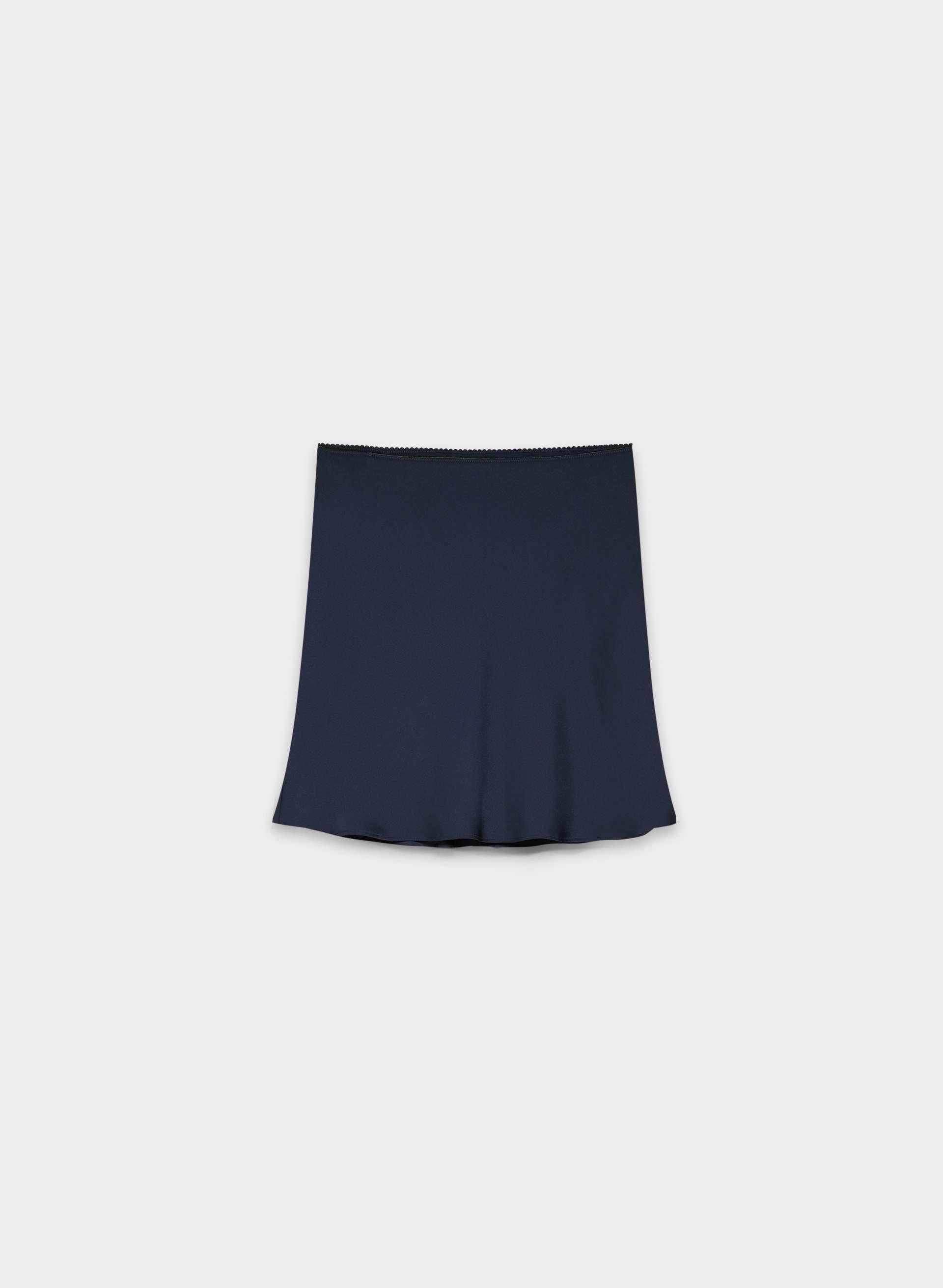 SMILE SATIN SKIRT by SUNDAY BEST