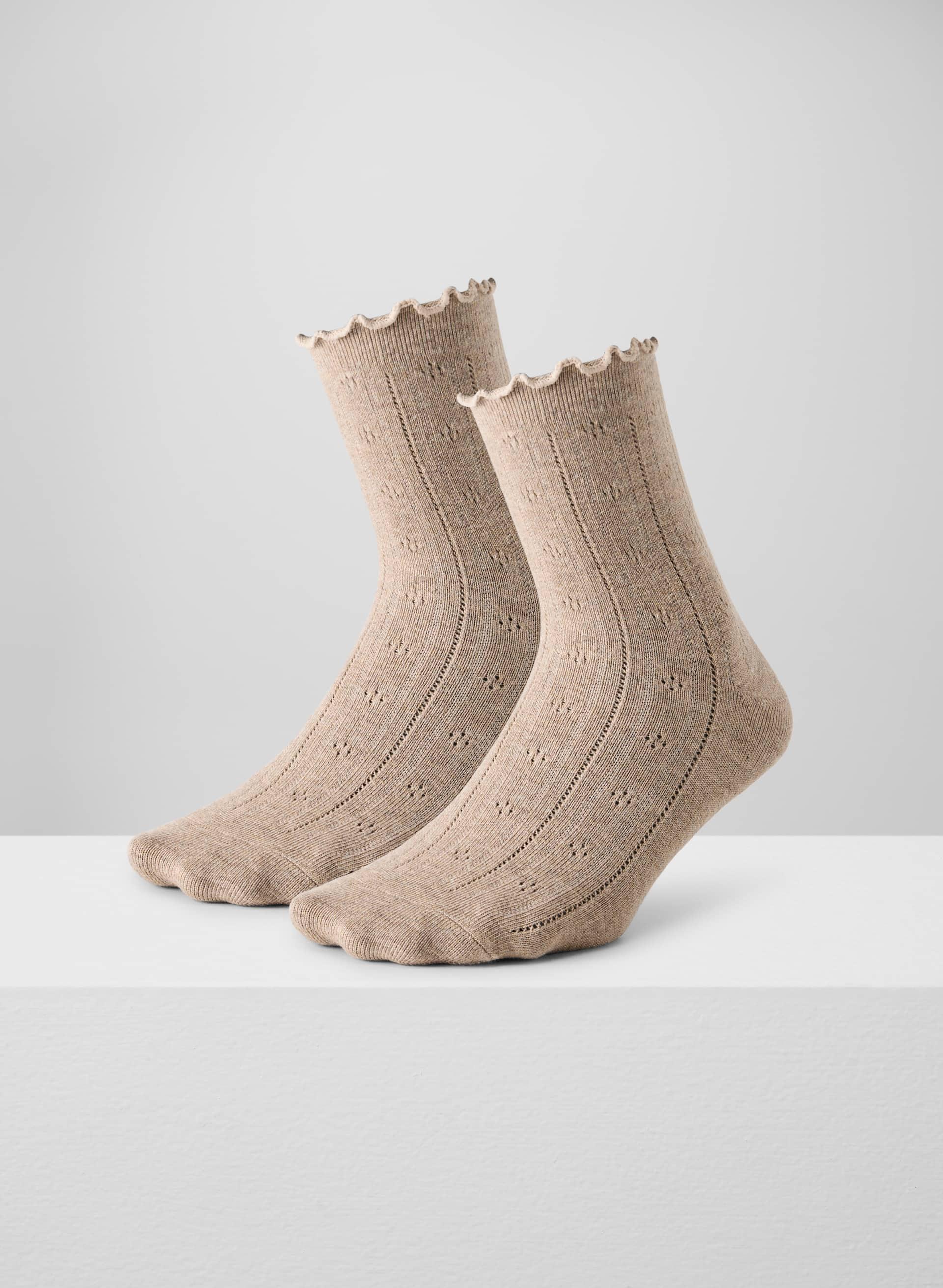 SUGARPLUM CREW SOCK 2-PACK by SUNDAY BEST