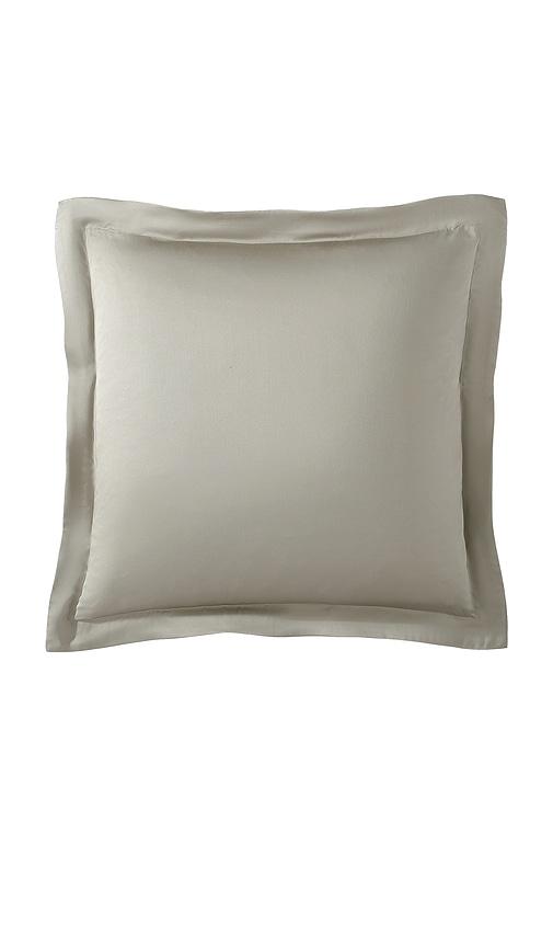 Sunday Citizen Natural Premium Bamboo Euro Sham in Green by SUNDAY CITIZEN