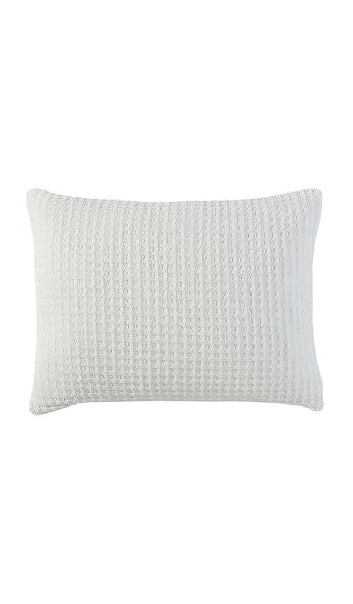 Sunday Citizen Standard Snug Waffle + Bamboo Sham Set in Cream by SUNDAY CITIZEN