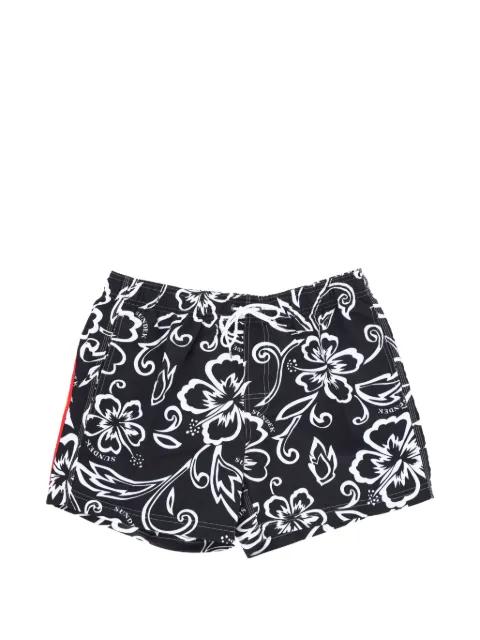 floral-print swim shorts by SUNDEK