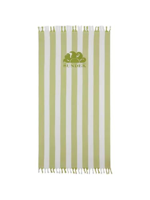 jacquard striped beach towel by SUNDEK