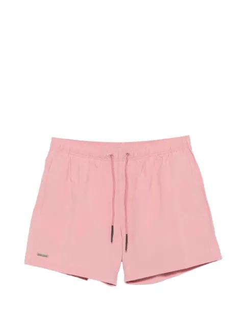logo-patch drawstring swim shorts by SUNDEK