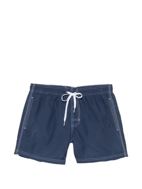 logo-patch swim shorts by SUNDEK