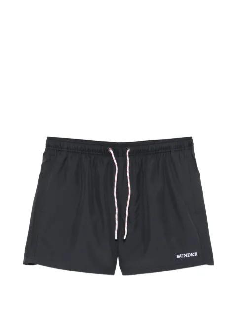 logo-patch swim shorts by SUNDEK