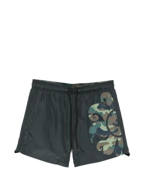 logo-print swim shorts by SUNDEK