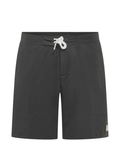 rainbow-stripe swim shorts by SUNDEK