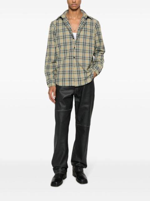 Ace plaid-pattern shirt by SUNFLOWER
