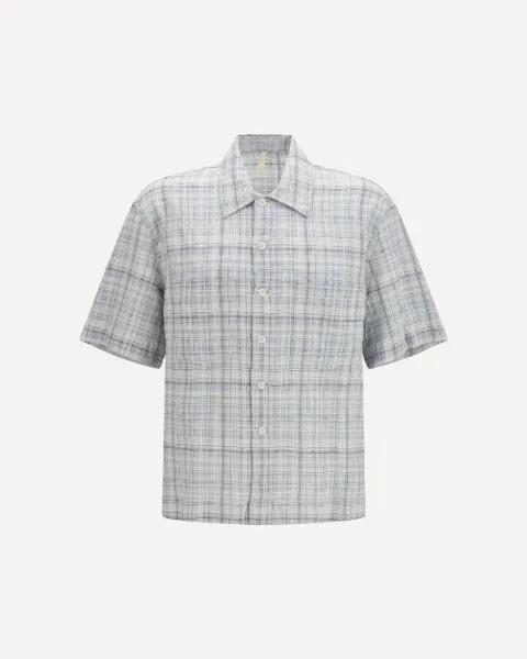 Adam button-down short-sleeve cotton shirt by SUNFLOWER