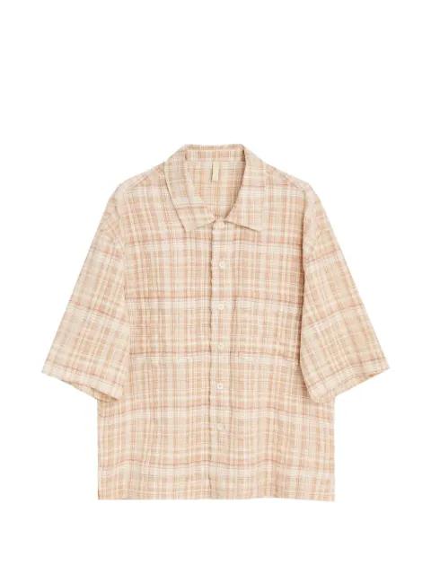 Adam check shirt by SUNFLOWER