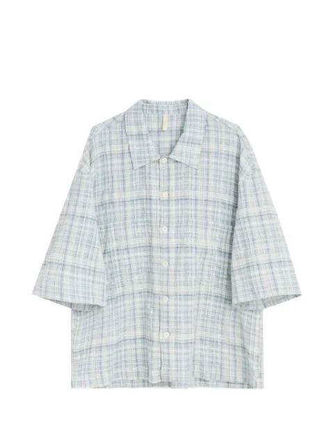 Adam checked shirt by SUNFLOWER