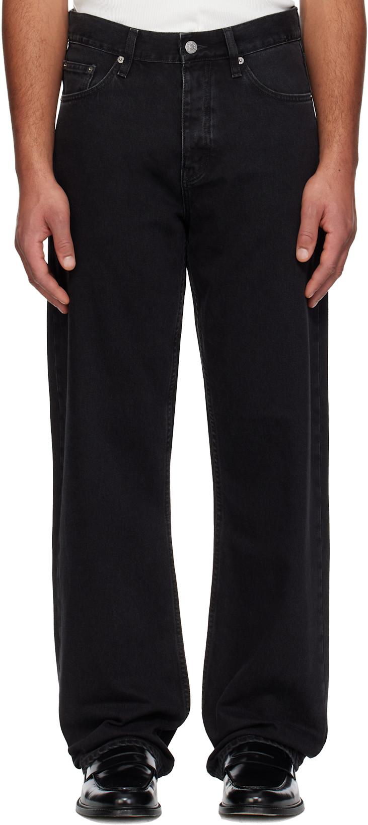 Black Loose Jeans by SUNFLOWER