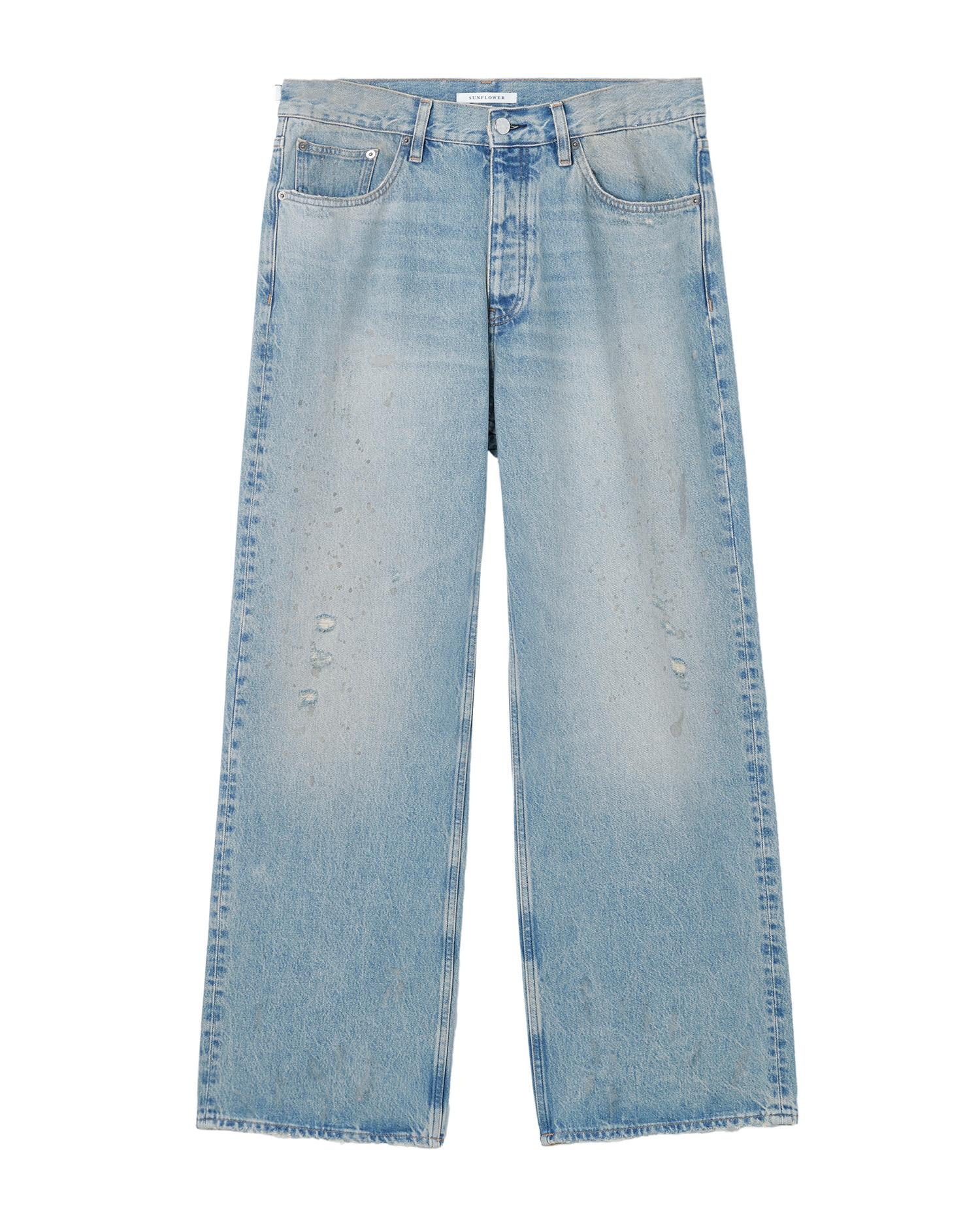 Distressed washed jeans by SUNFLOWER