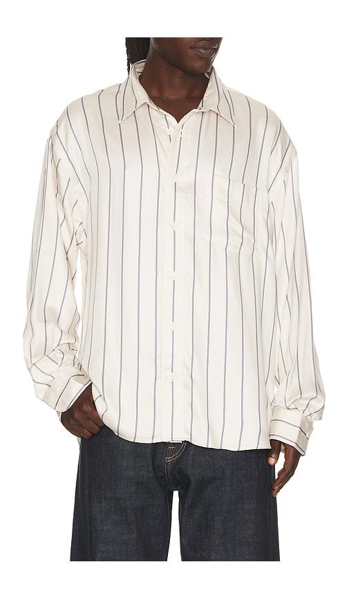 Sunflower New Base Shirt in Blue,Beige by SUNFLOWER