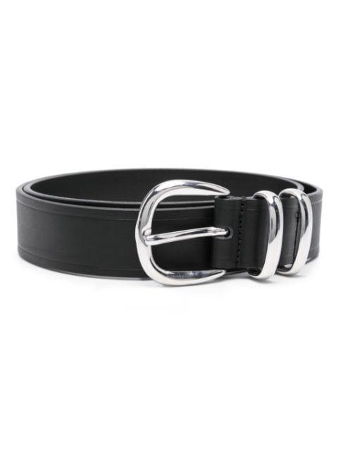 Tip End leather belt by SUNFLOWER