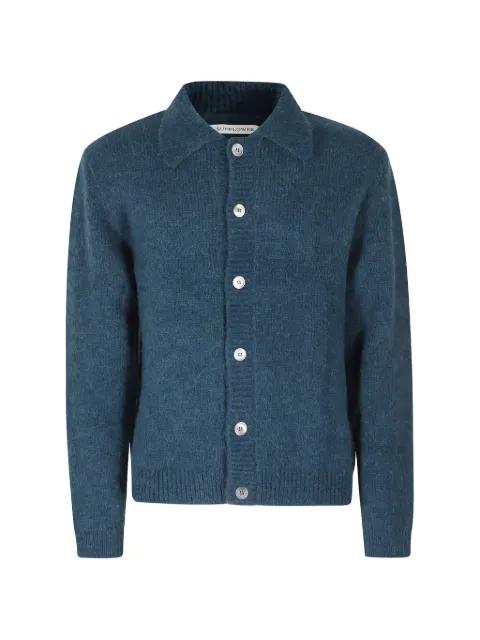 button-up collared cardigan by SUNFLOWER