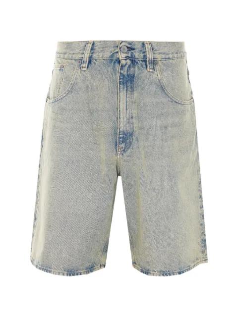 buttoned denim shorts by SUNFLOWER