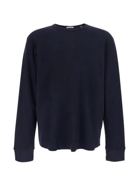 crew-neck long-sleeve sweater by SUNFLOWER