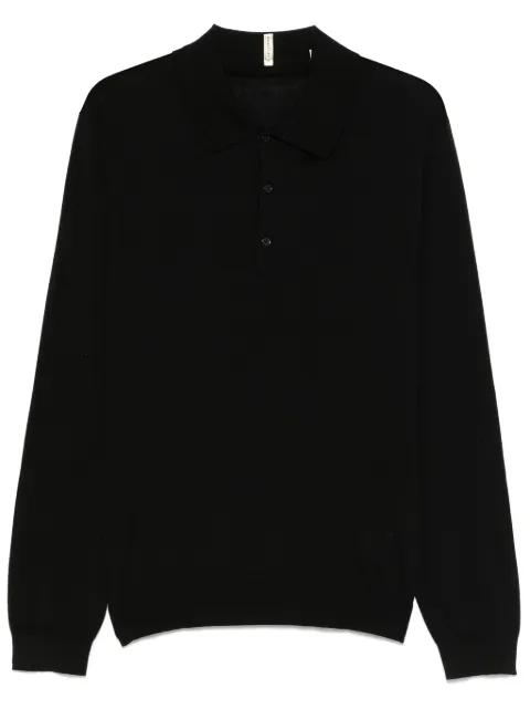 merino wool polo shirt by SUNFLOWER