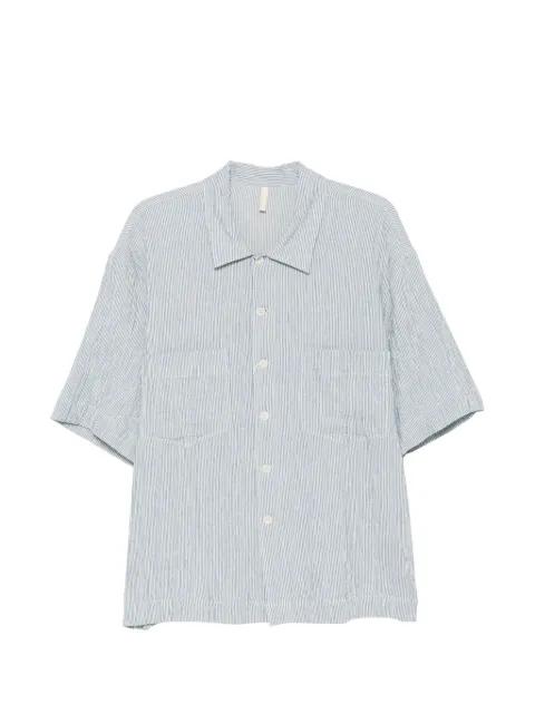 pinstripe pocket shirt by SUNFLOWER