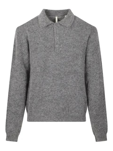 polo-neck wool sweater by SUNFLOWER
