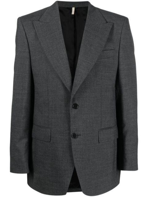 single-breasted wool blazer by SUNFLOWER
