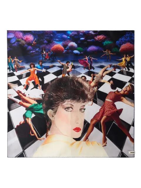 Brigette printed scarf by SUNNEI Brigette printed scarf by SUNNEI