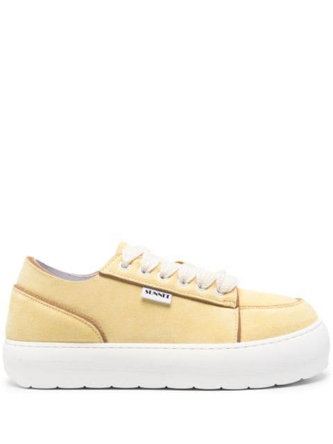 Dreamy suede sneakers by SUNNEI