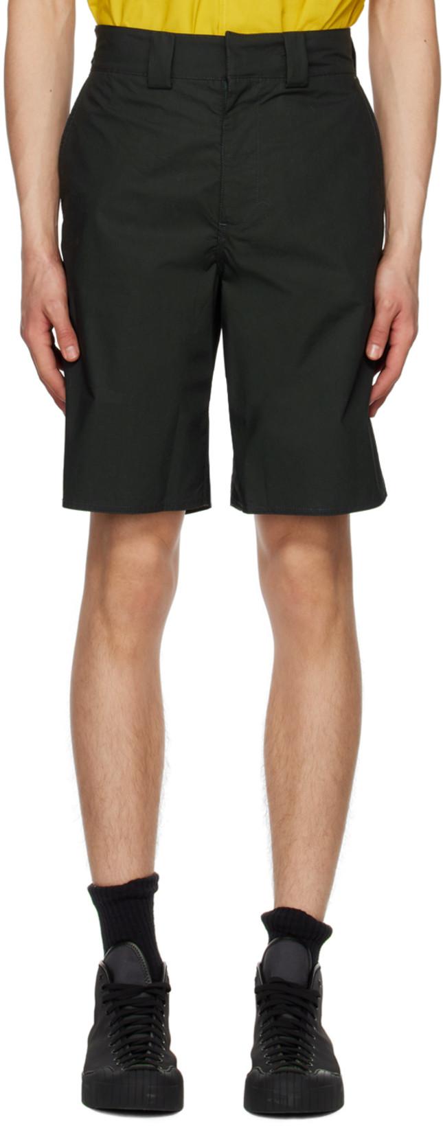 Navy Jump Shorts by SUNNEI