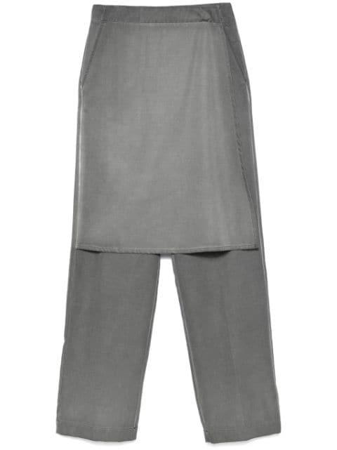 layered trousers by SUNNEI