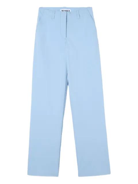 logo-tag trousers by SUNNEI