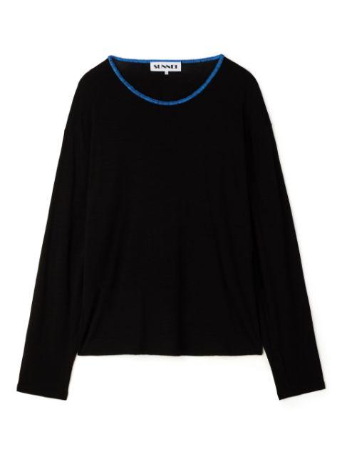 long-sleeve sweater by SUNNEI