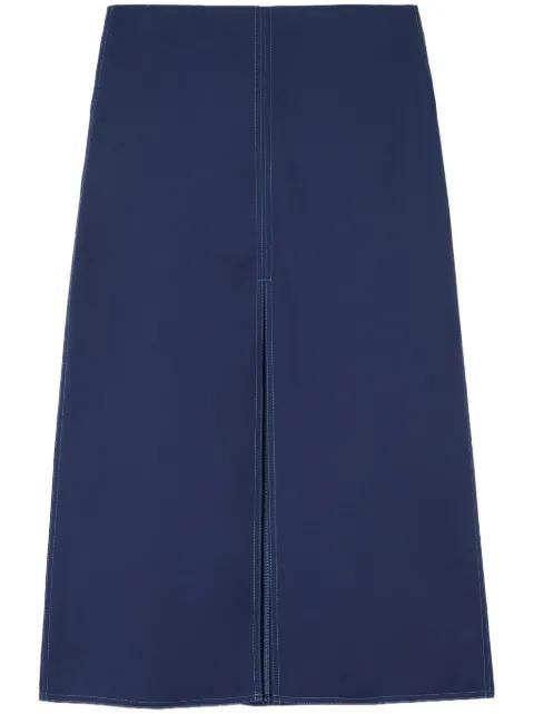 long split skirt by SUNNEI